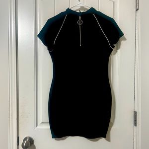 H&M black bodycon dress